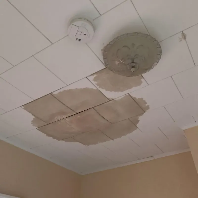 Ceiling Water Damage Repair in McPherson County, NE