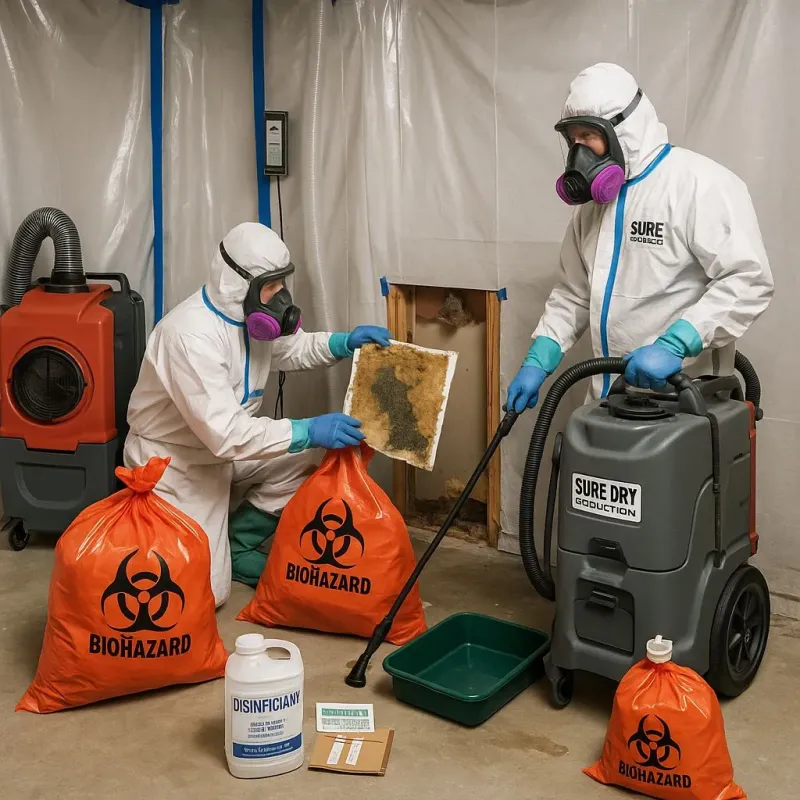 Contaminated Water Handling Protocols process in McPherson County, NE